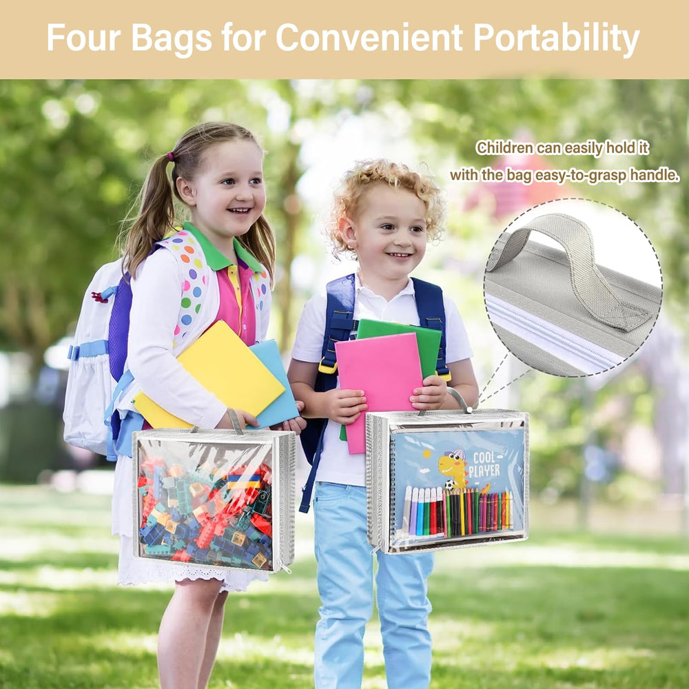 Woodoulogy breathable mesh pocket keeps items dry and visible.