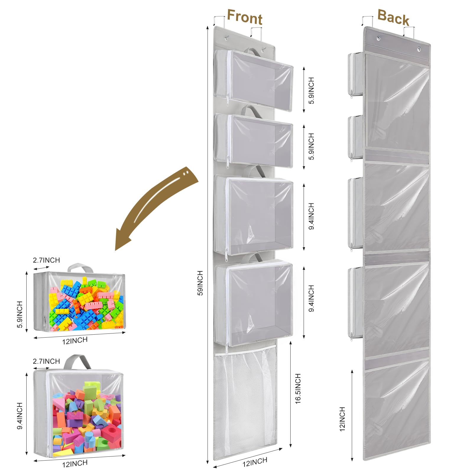 Woodoulogy removable carry case enables portable organization.