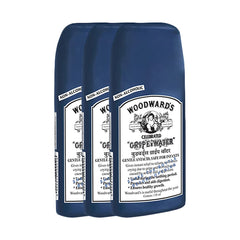 Woodward's Gripe Water 3-pack box for quick wind relief on the go.