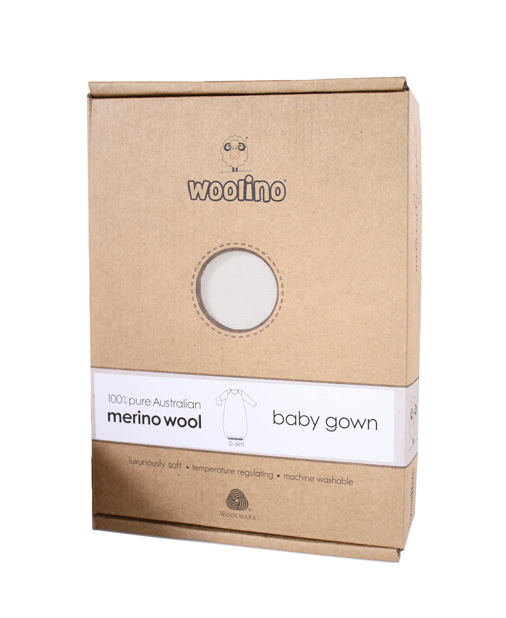 Woolino nightgown ready-for-layering demonstrates versatile sleep setup.