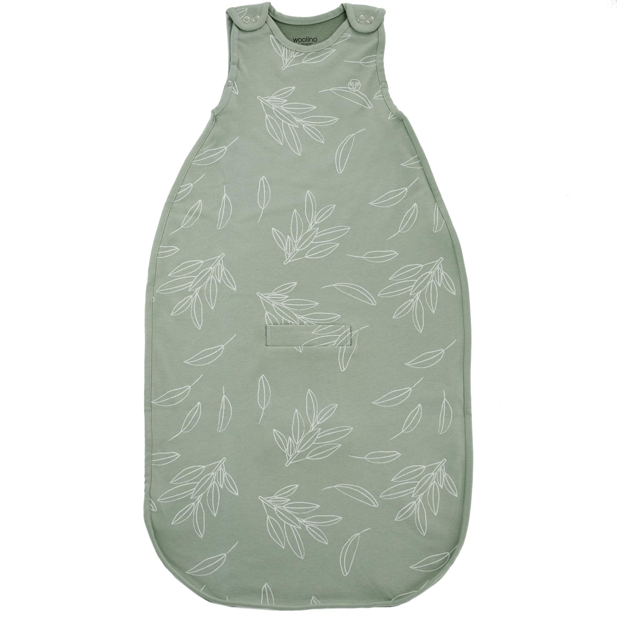 Woolino Toddler Sleeping Bag with merino wool lining for year-round comfort