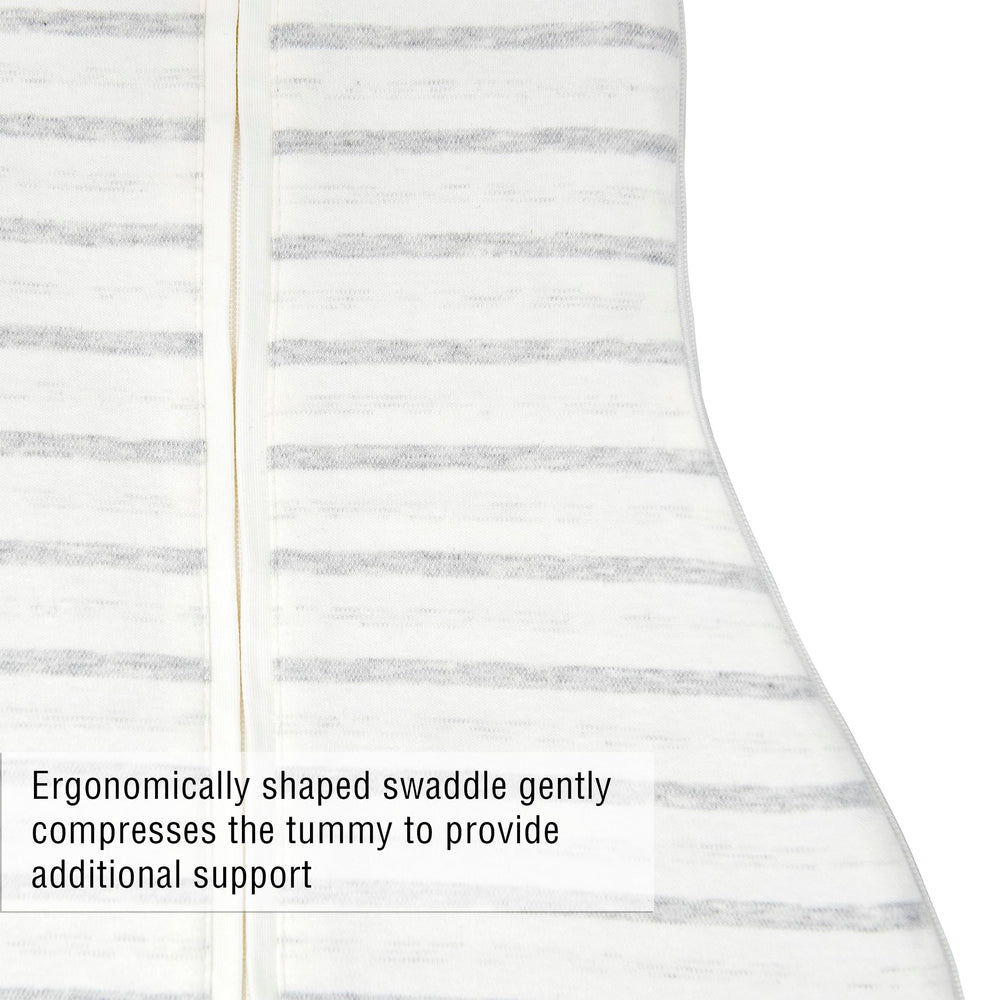 Woombie Grow With Me hip-and-shoulder friendly design supports comfortable transitions.