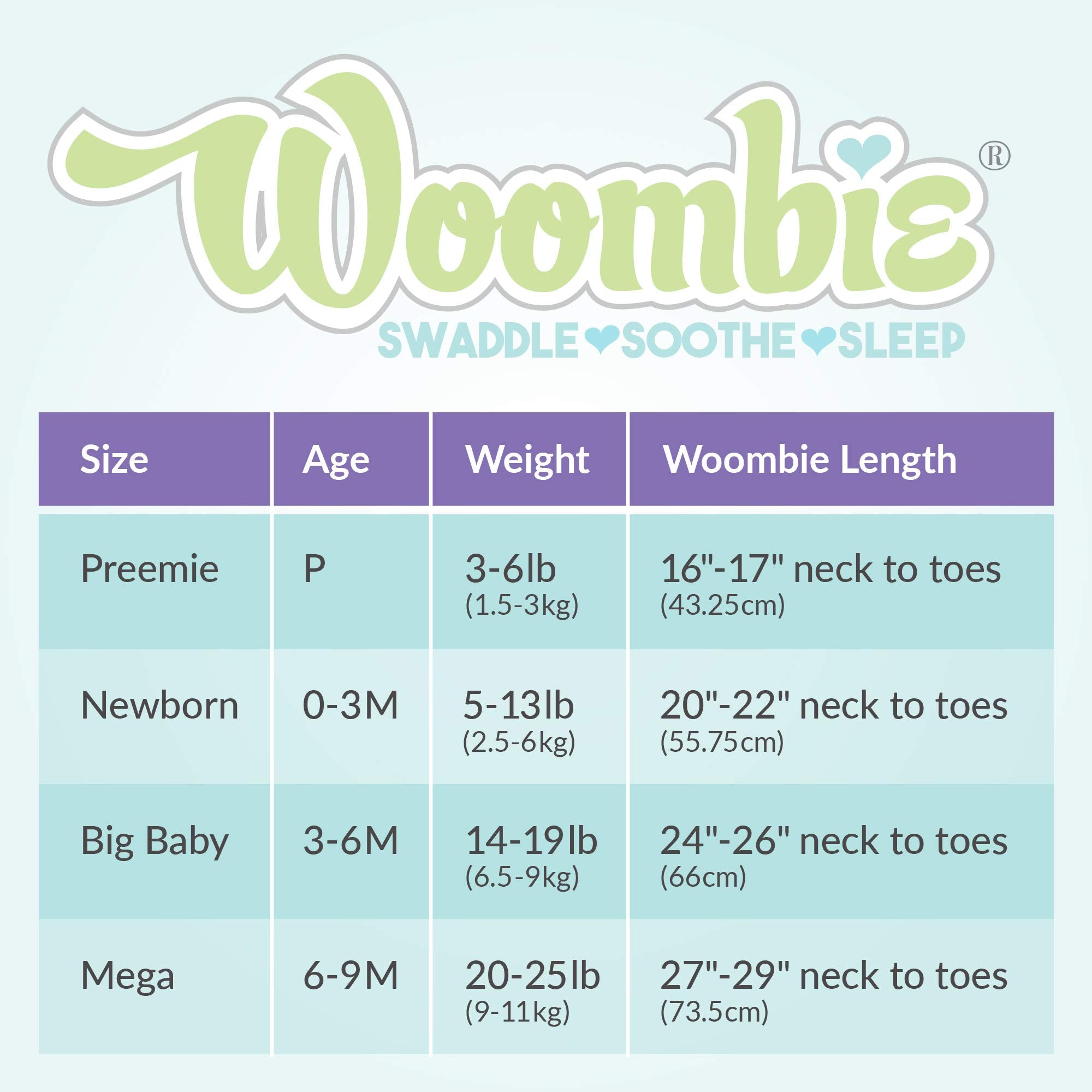 Woombie self-soothing effect mimics gentle touch.