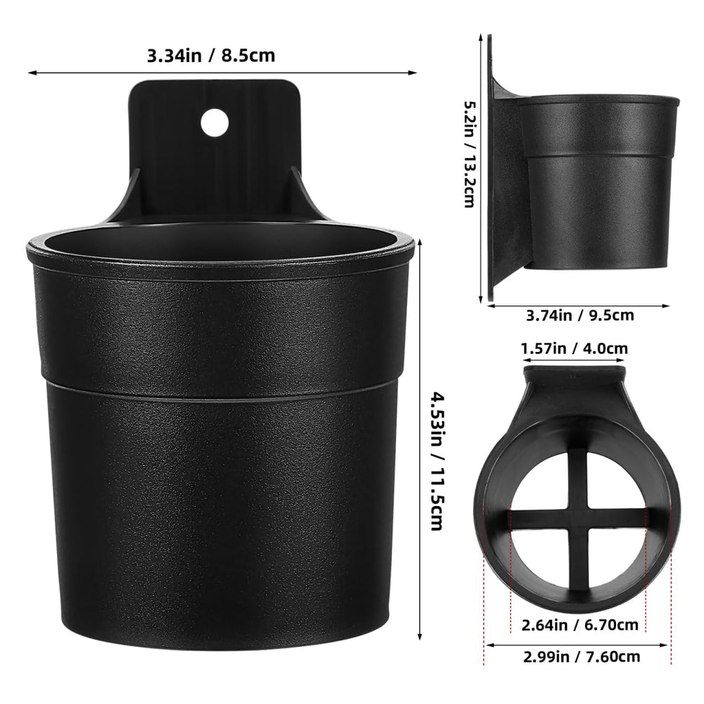 WOONEKY cup holder for wheelchair, secure beverage access during outings.