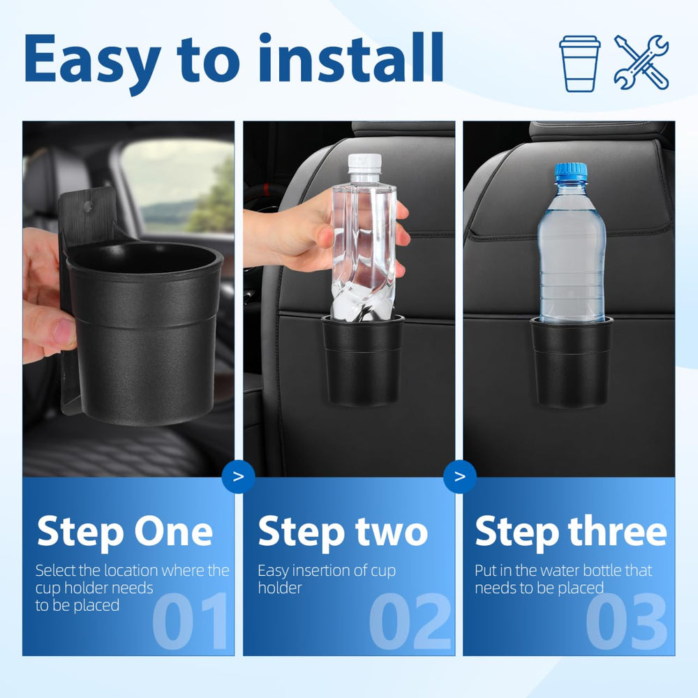 WOONEKY snap-in installation is tool-free and quick.