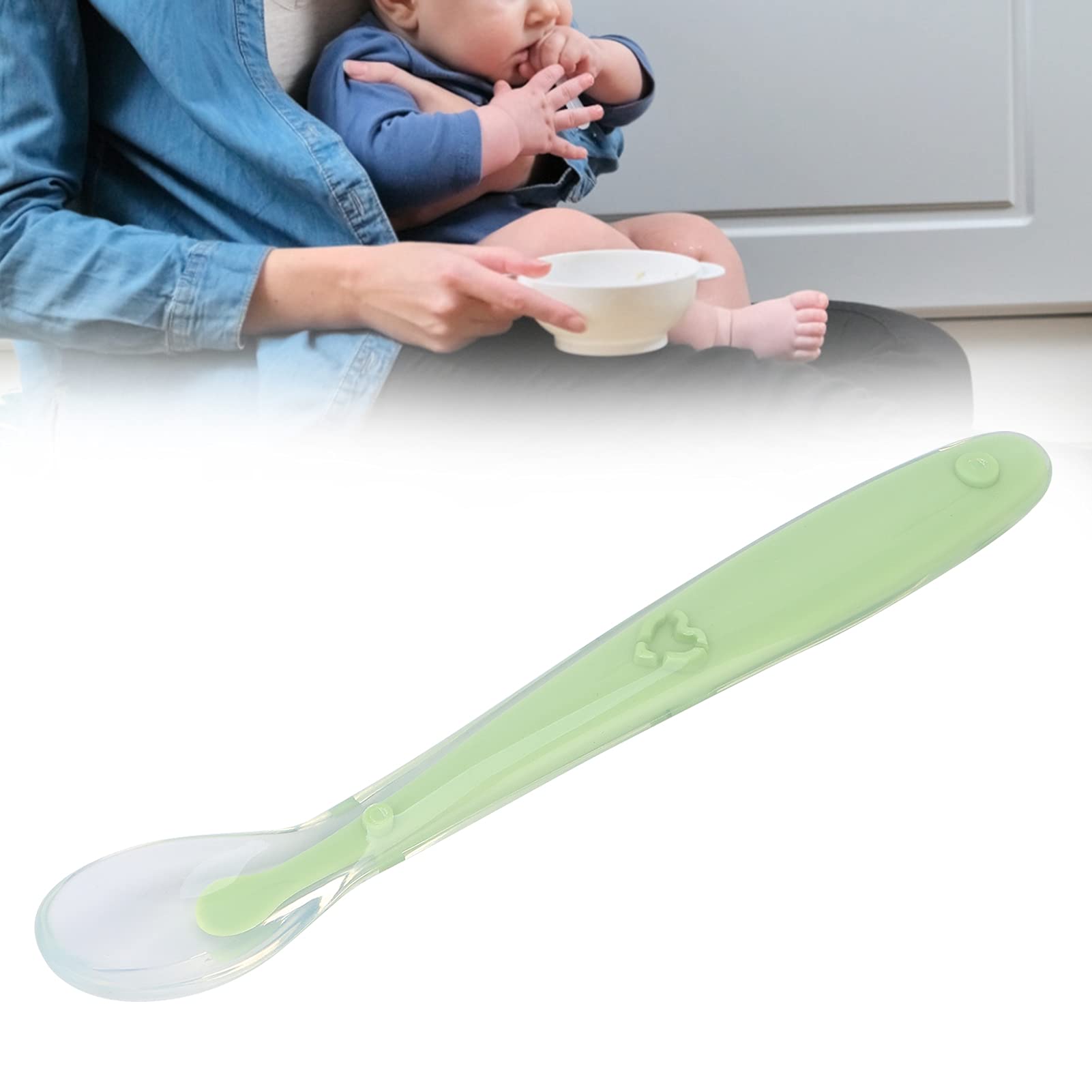 Durable silicone bends with baby's chewing without discomfort