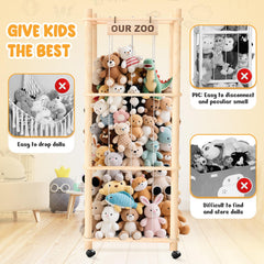 WORLDMX durable wood frame supports daily play and long-lasting use.