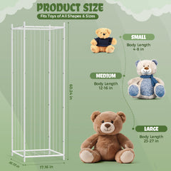 WORLDMX extra-large plush holder with 60x17x16.7 inches capacity