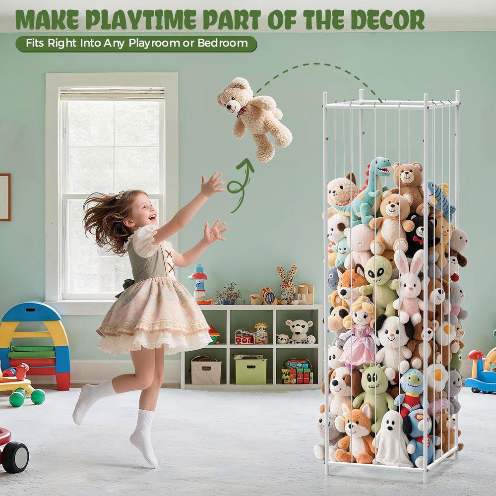 WORLDMX plush toy organizer, a great gift for families