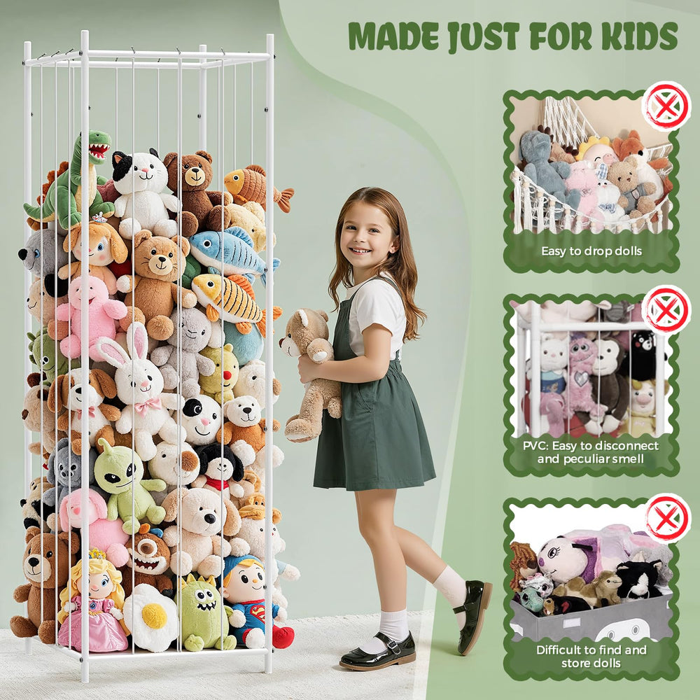 WORLDMX open-display shelf keeps toys accessible and tidy