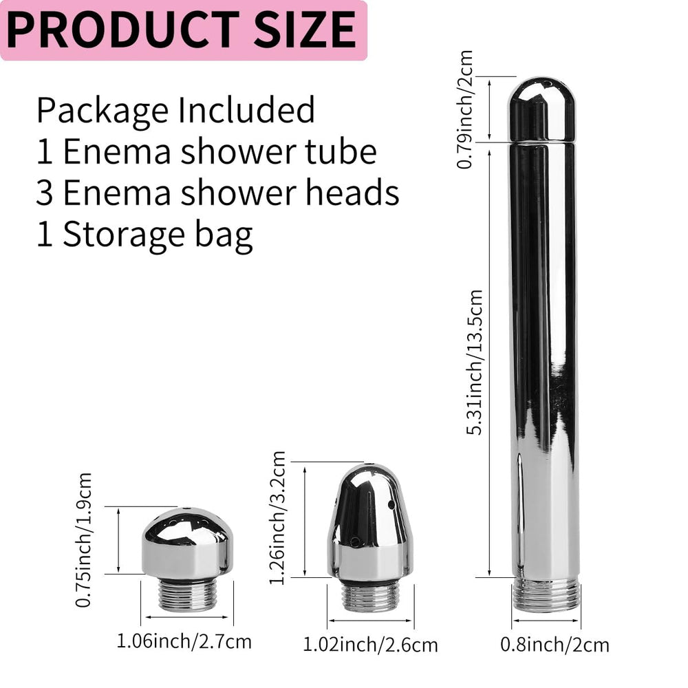 WOSE Enema Nozzle packaging box and bag included