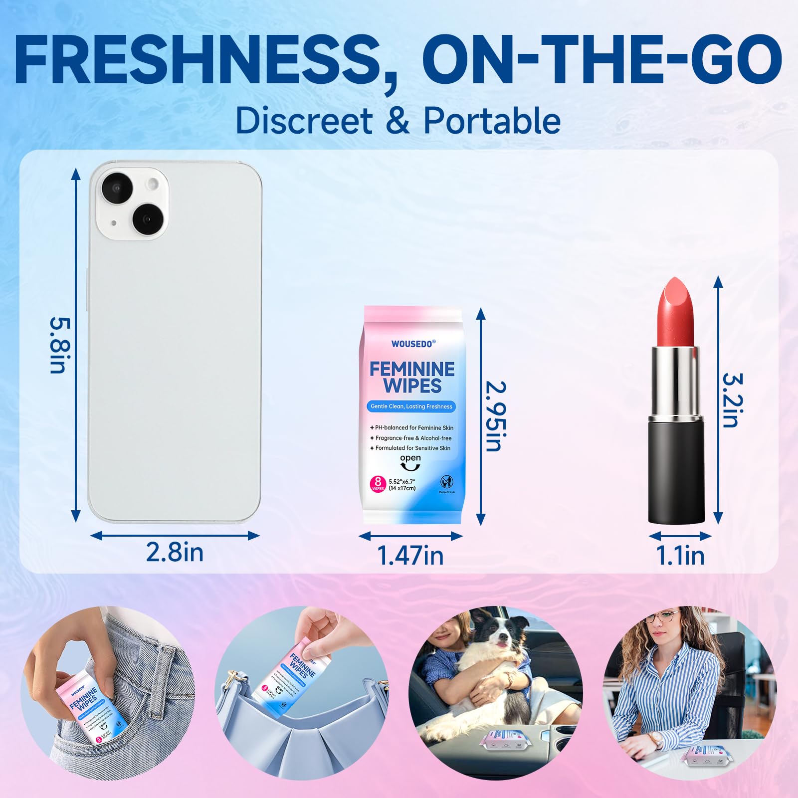 Compact, portable design provides reliable on-the-go protection and comfort.