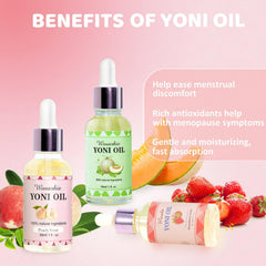 Wovarkie Yoni Oil moisturizes and softens intimate skin