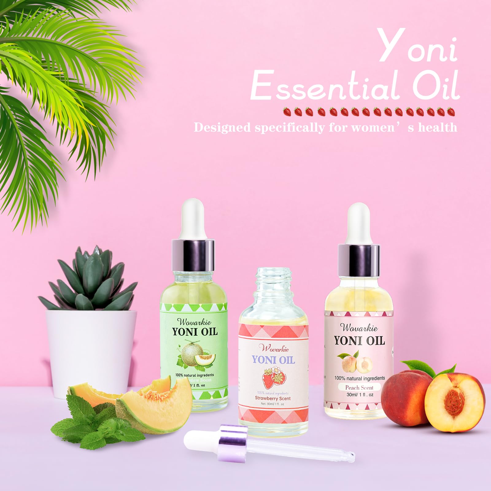 Wovarkie Yoni Oil for odor management and freshness