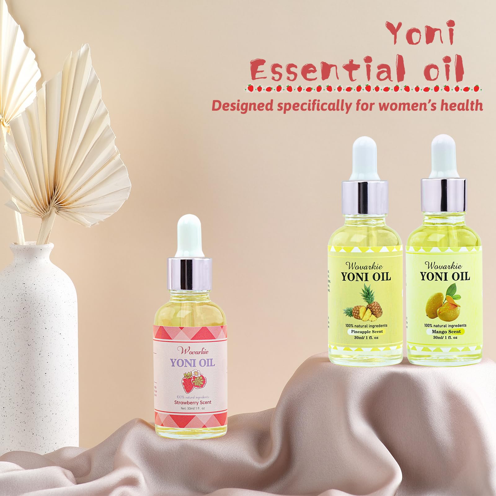 Wovarkie Yoni Oil after-use skin feels smooth and comfortable.