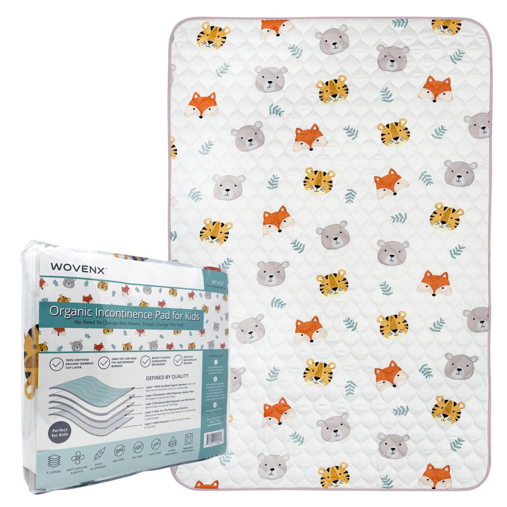 WOVENX 34x52 bed protector for versatile mattress protection