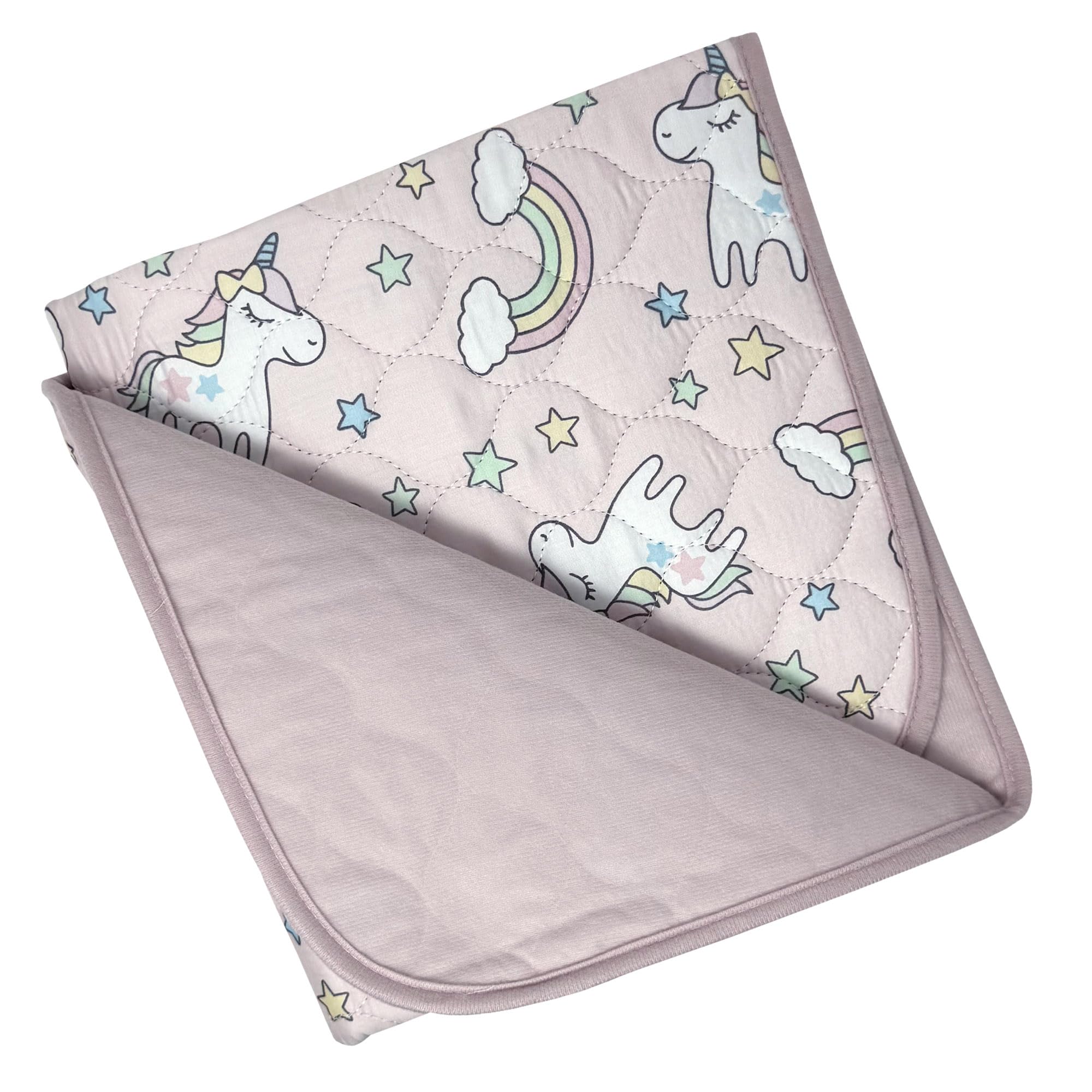 Close-up of WOVENX pad showing five-layer absorption with bamboo viscose layer.