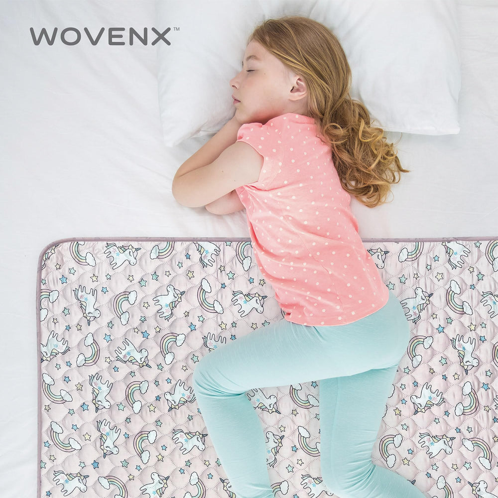 WOVENX pad undergoing machine washing for reusable use.