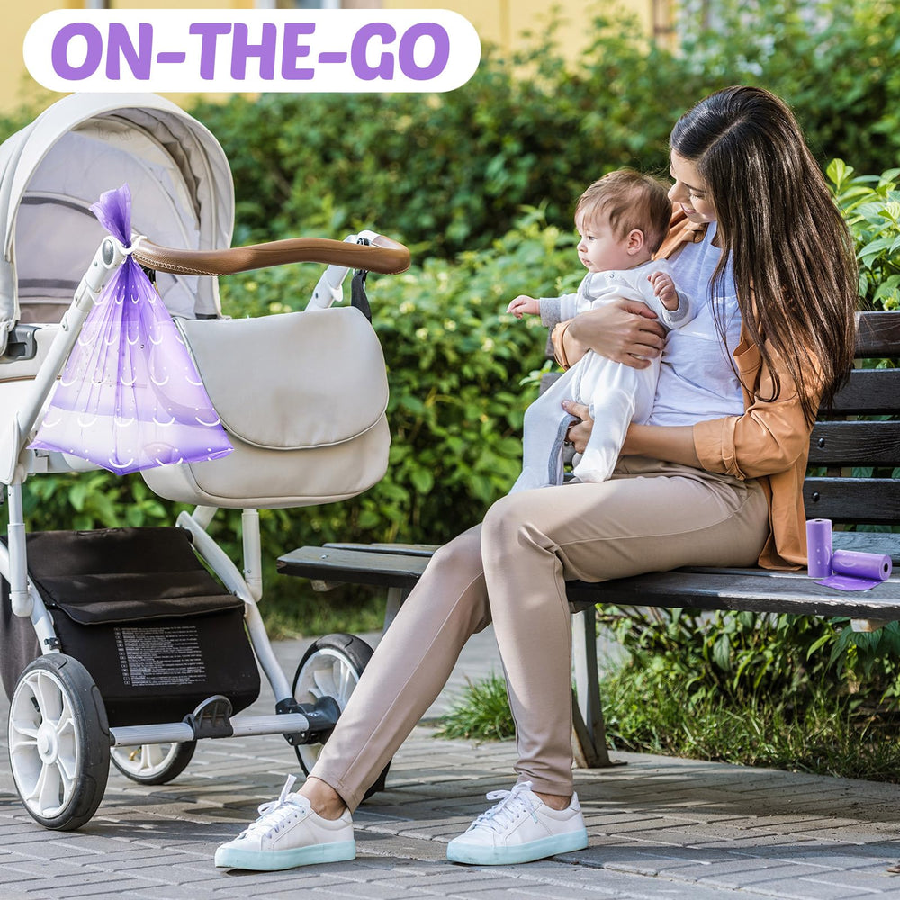 Wowangce scented odor-control bags for nurseries and travel