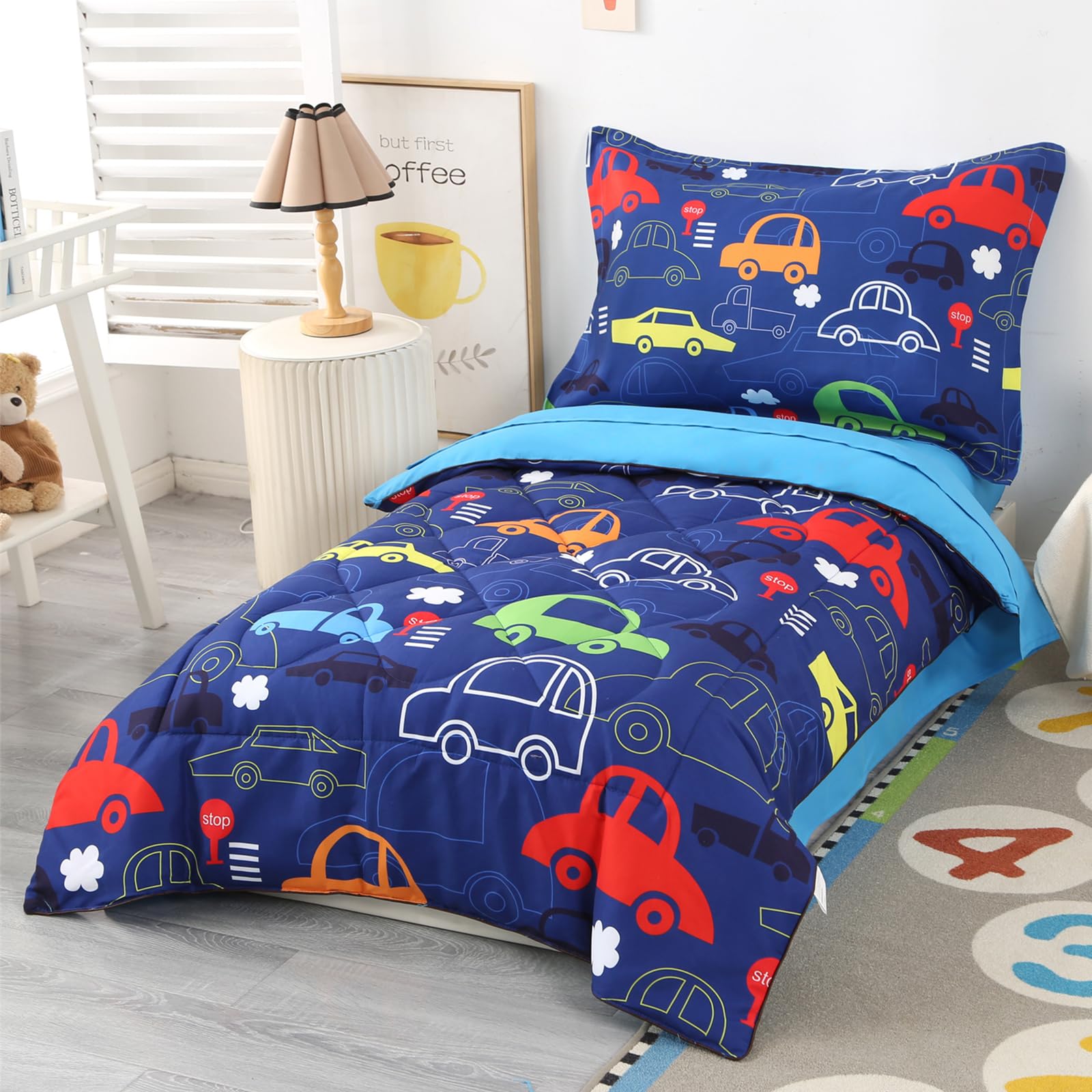 Wowelife blue car top sheet offers breathable comfort for smooth mornings