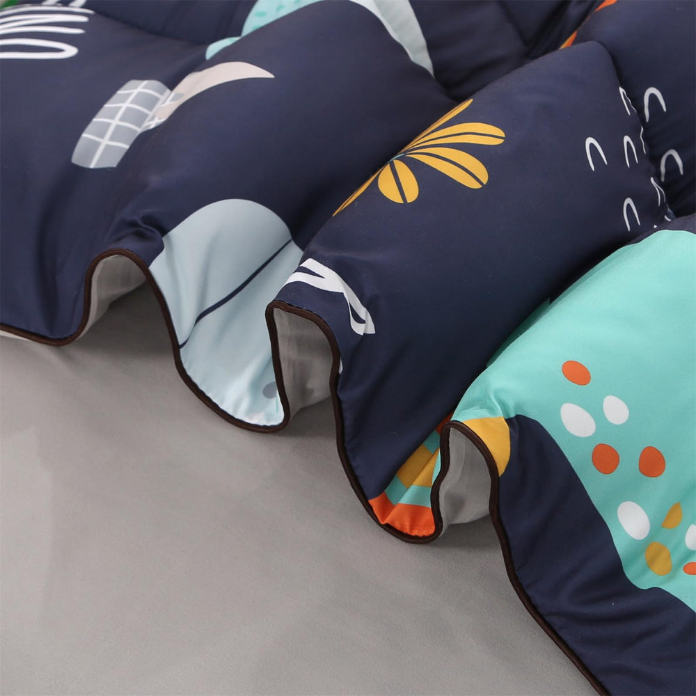Wowelife dinosaur toddler fitted sheet fits standard beds for easy care.