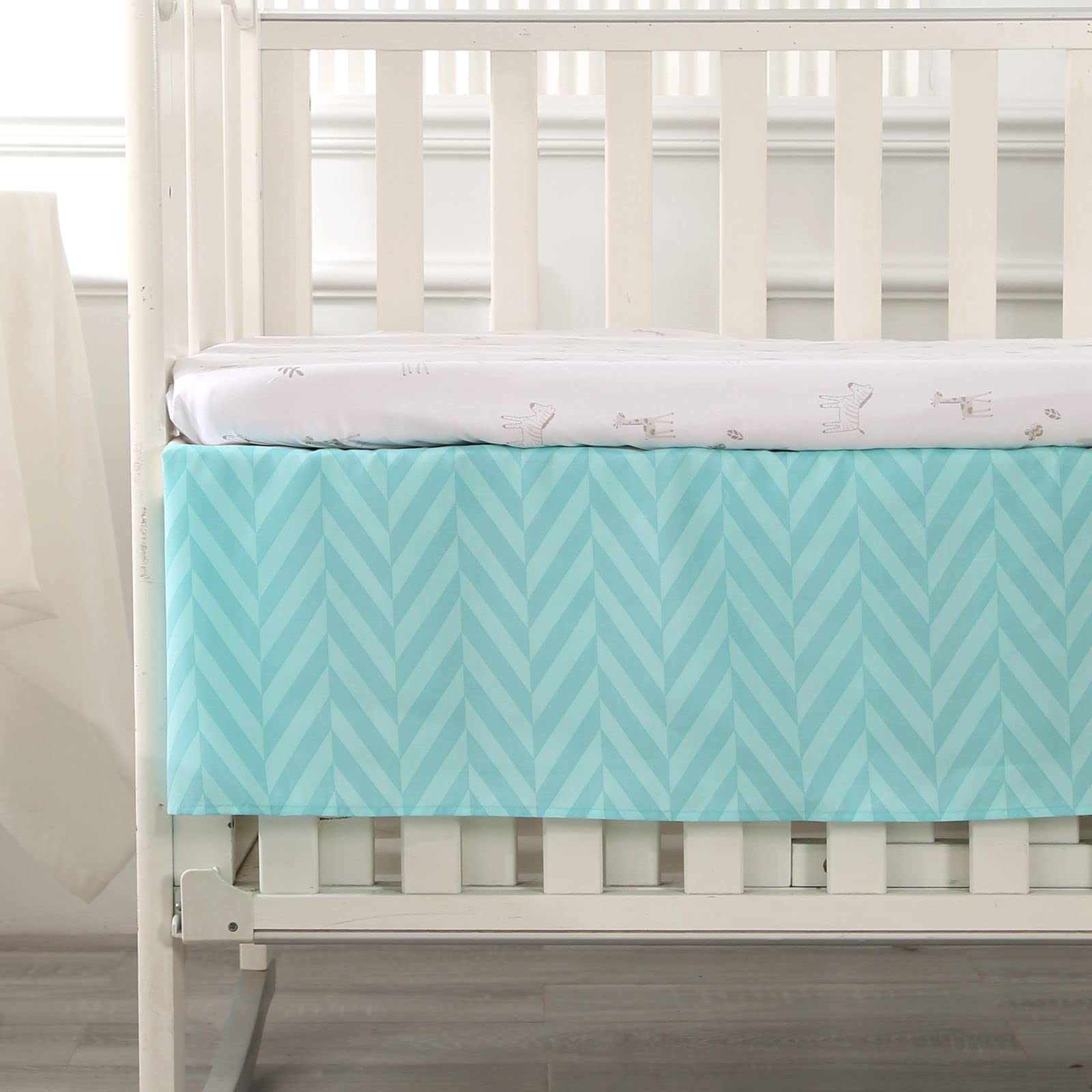 Wowelife elephant crib bedding set is easy to care for and machine washable