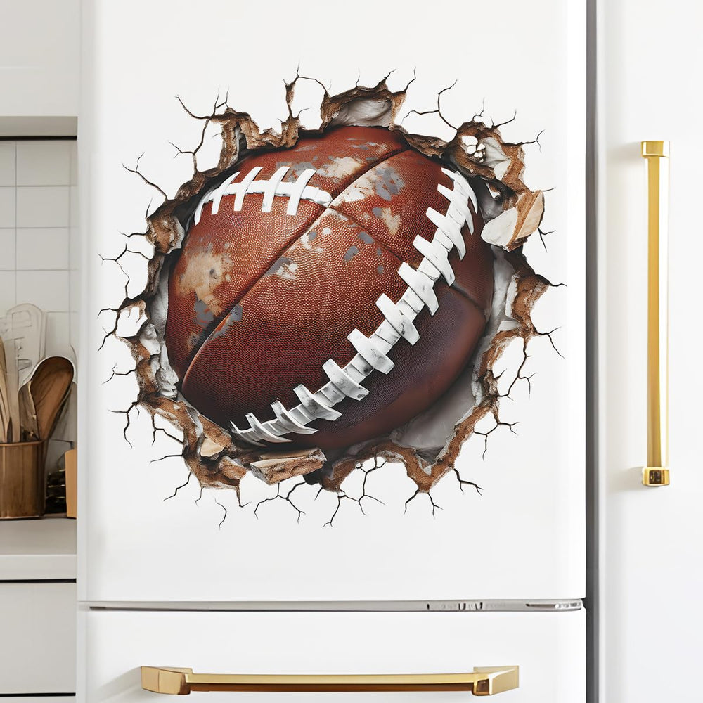 WOYINIS boys teens room decor football motif ideal for sports spaces.