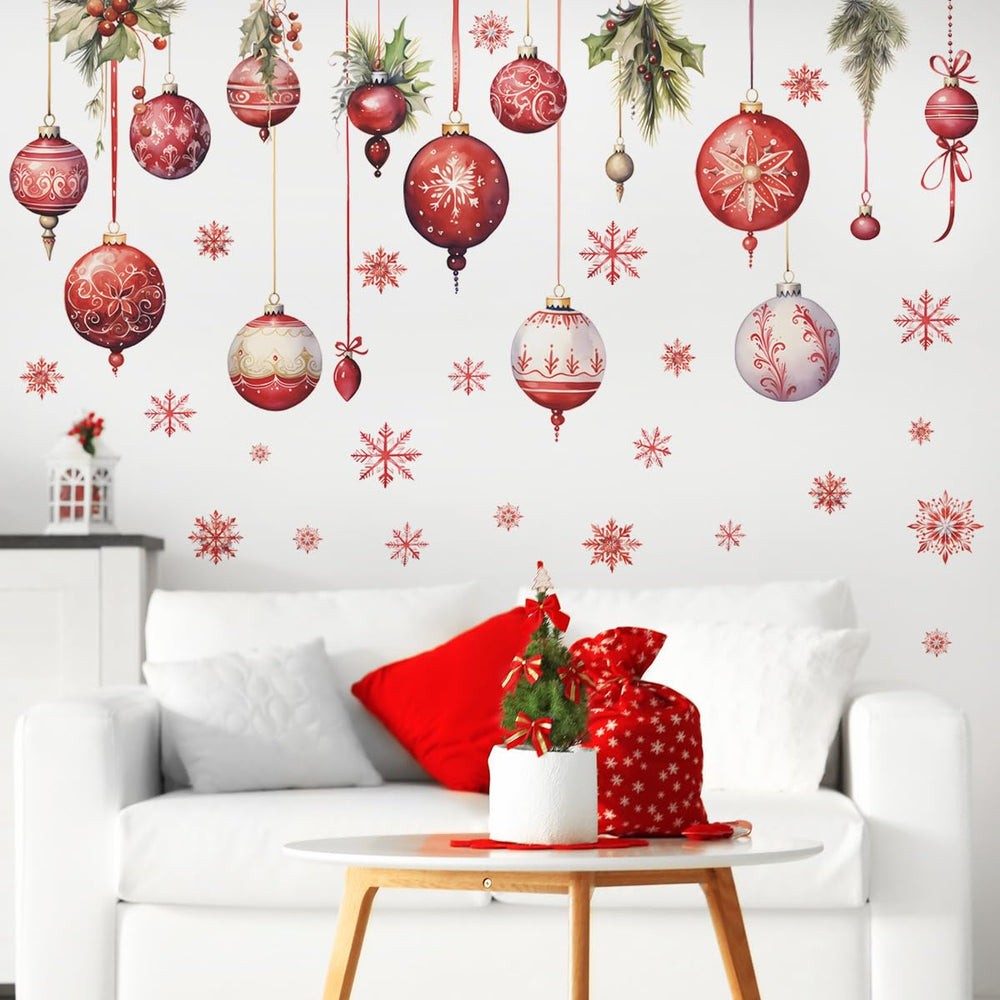 WOYINIS easy-to-remove decals allow quick redecoration after holidays