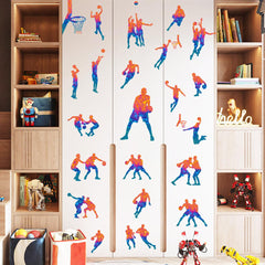 WOYINIS Jumpman wall art decal adds sporty vibe to kids' rooms.