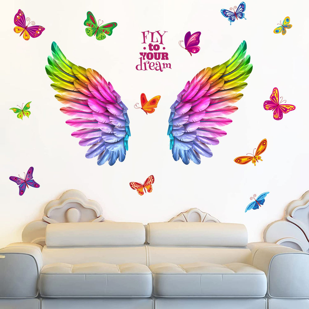 WOYINIS room transformation wings decor creates lively, uplifting spaces.