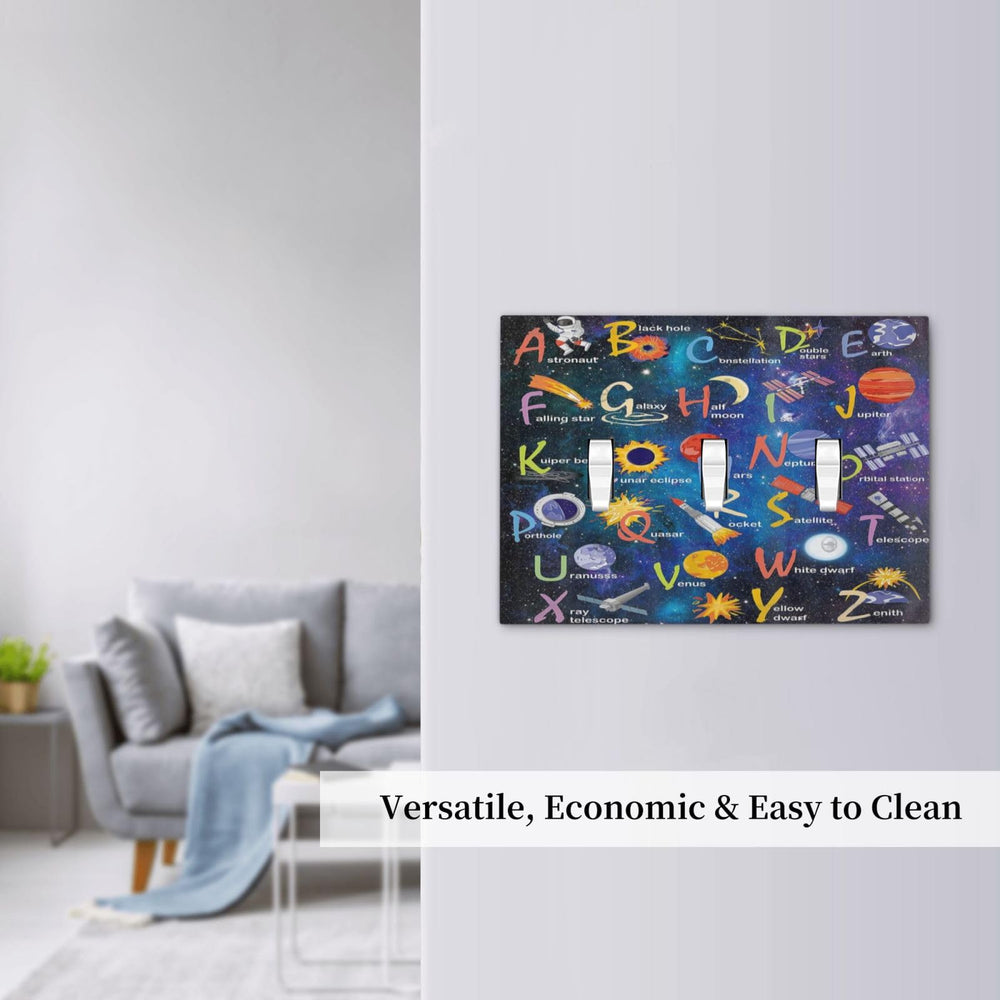 Wpshijia ABC easy-install wall plate with screws included