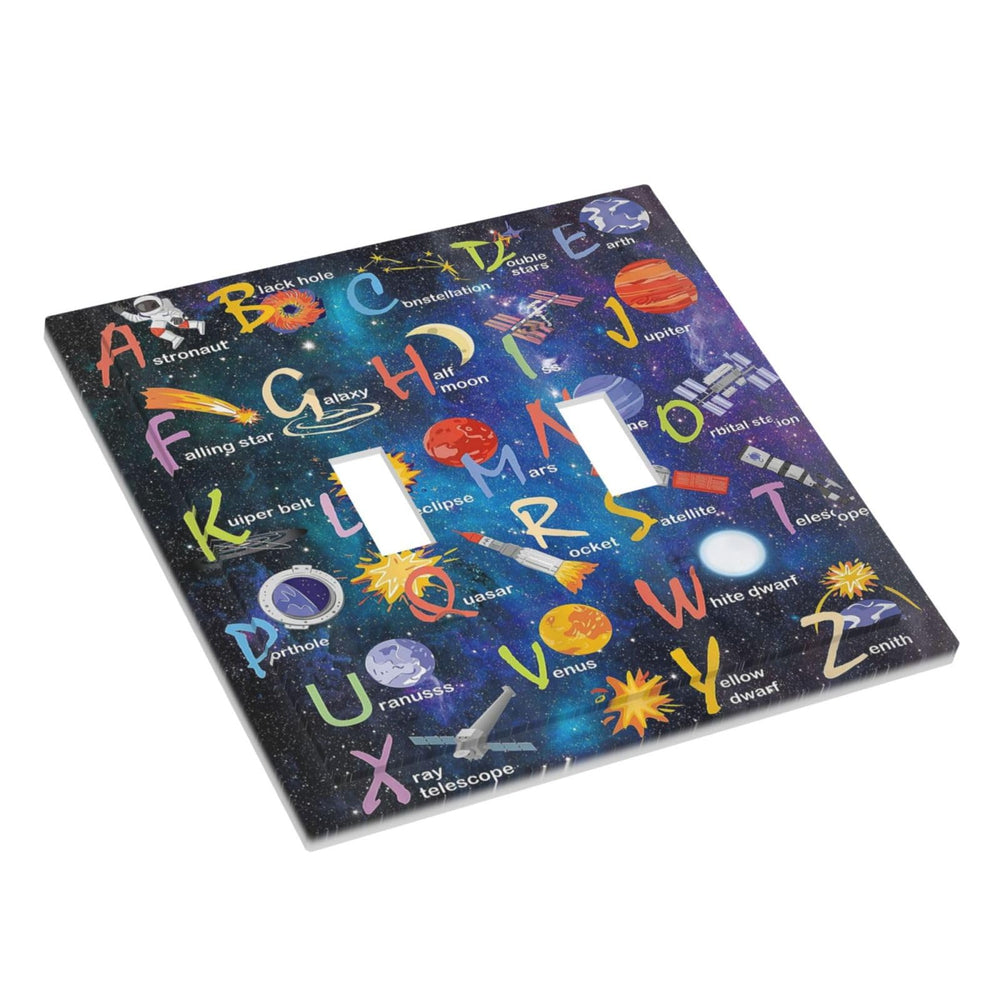 Wpshijia educational alphabet wall faceplate supports playful learning through design.