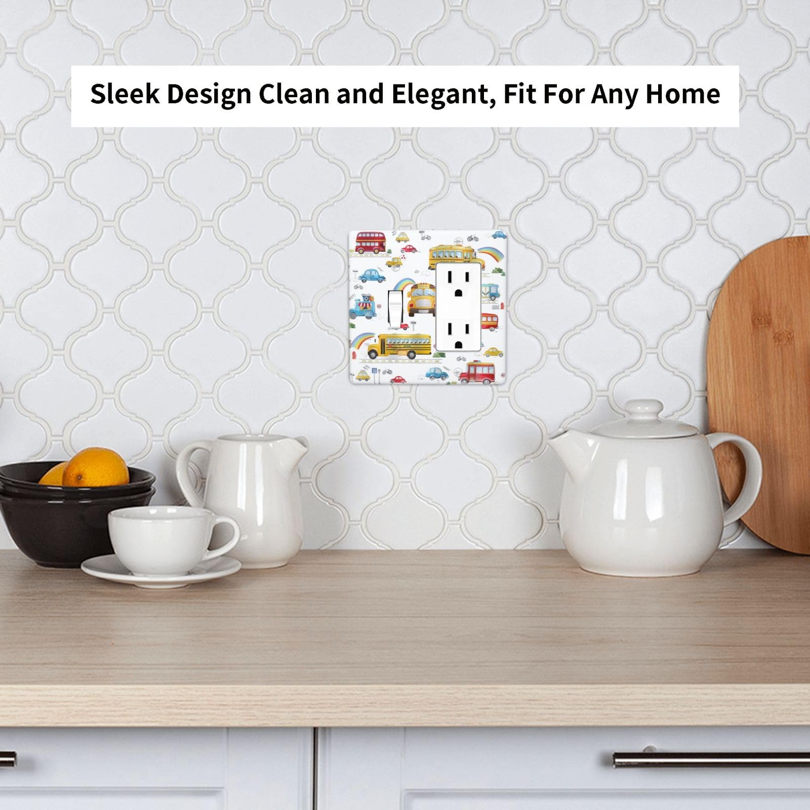 Wpshijia nursery wall plate decor enhances modern kid spaces.