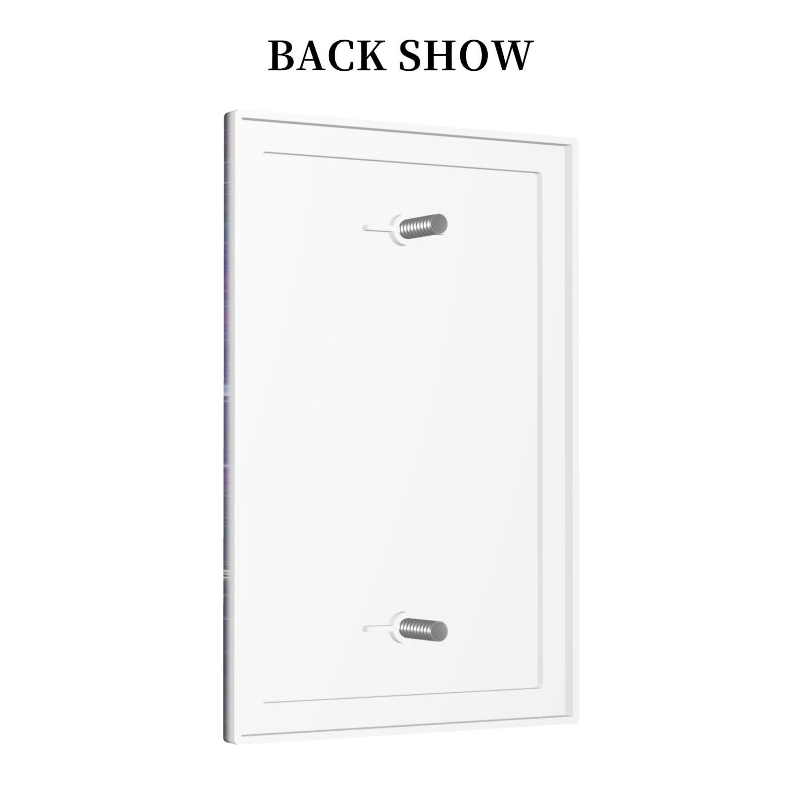 Wpshijia outer space wall plate offers kid-friendly home decor.