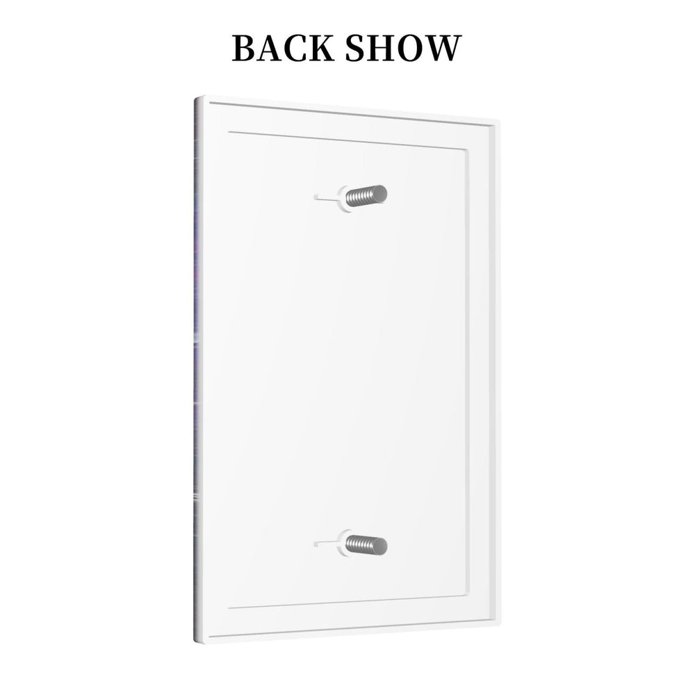 Wpshijia outer space wall plate offers kid-friendly home decor.
