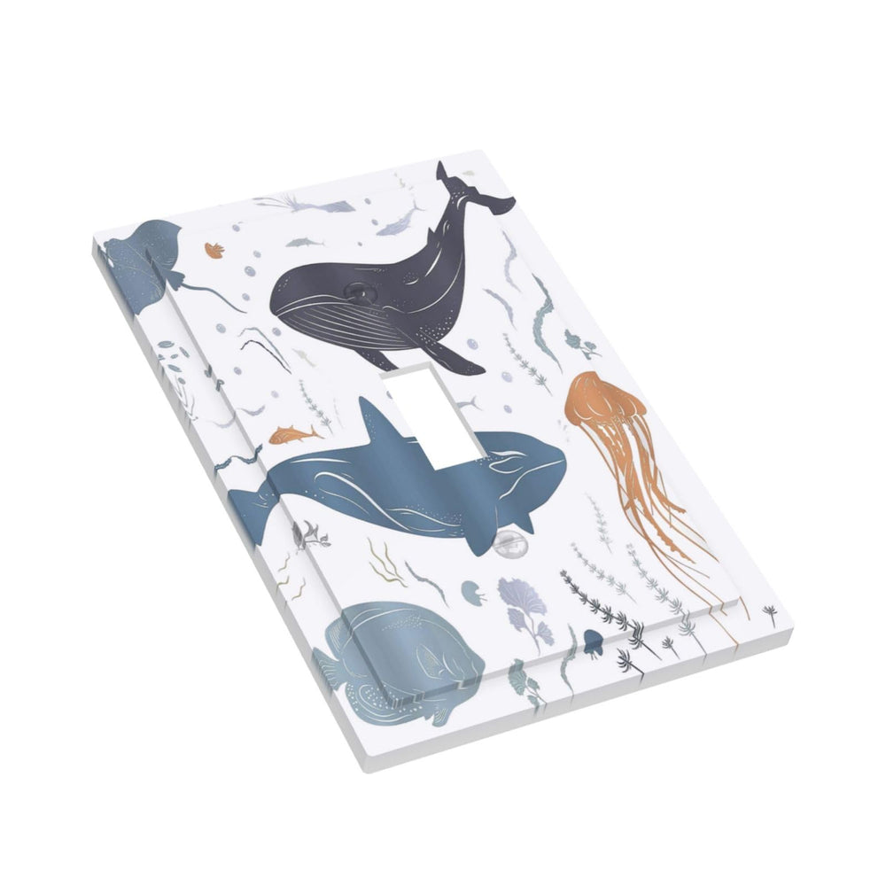 Wpshijia sea-animal faceplate adds playful charm to bedrooms.