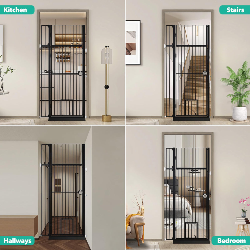 WPVPaw durable wall-fixed frame provides strong support for active pets.