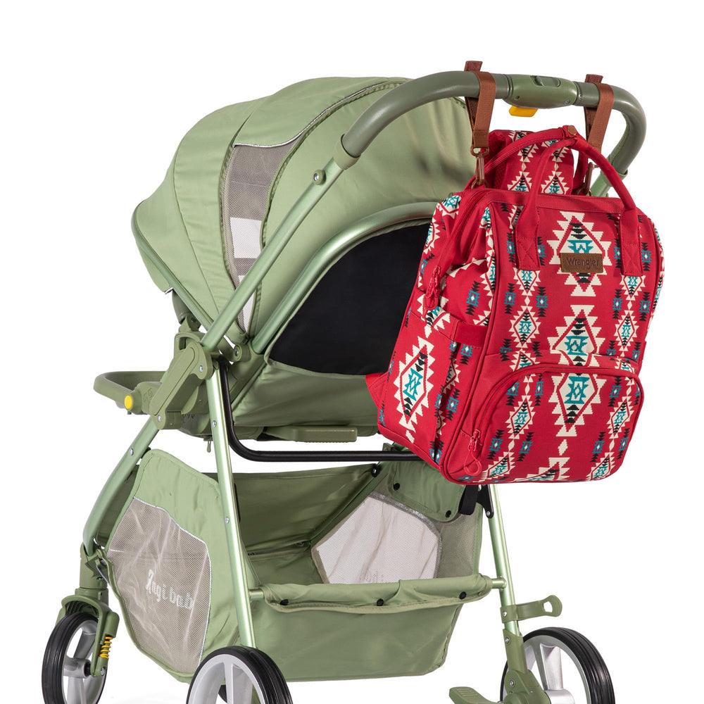 Wrangler Aztec Backpack padded shoulder straps comfort for daily use