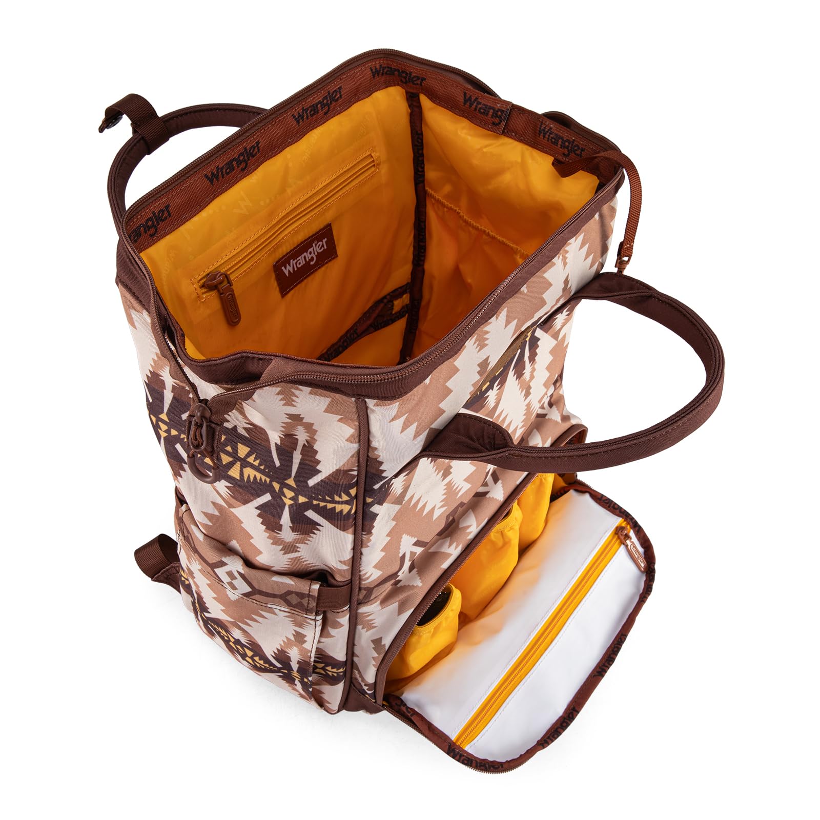 Wrangler Callie adjustable padded shoulder straps for comfortable wear.