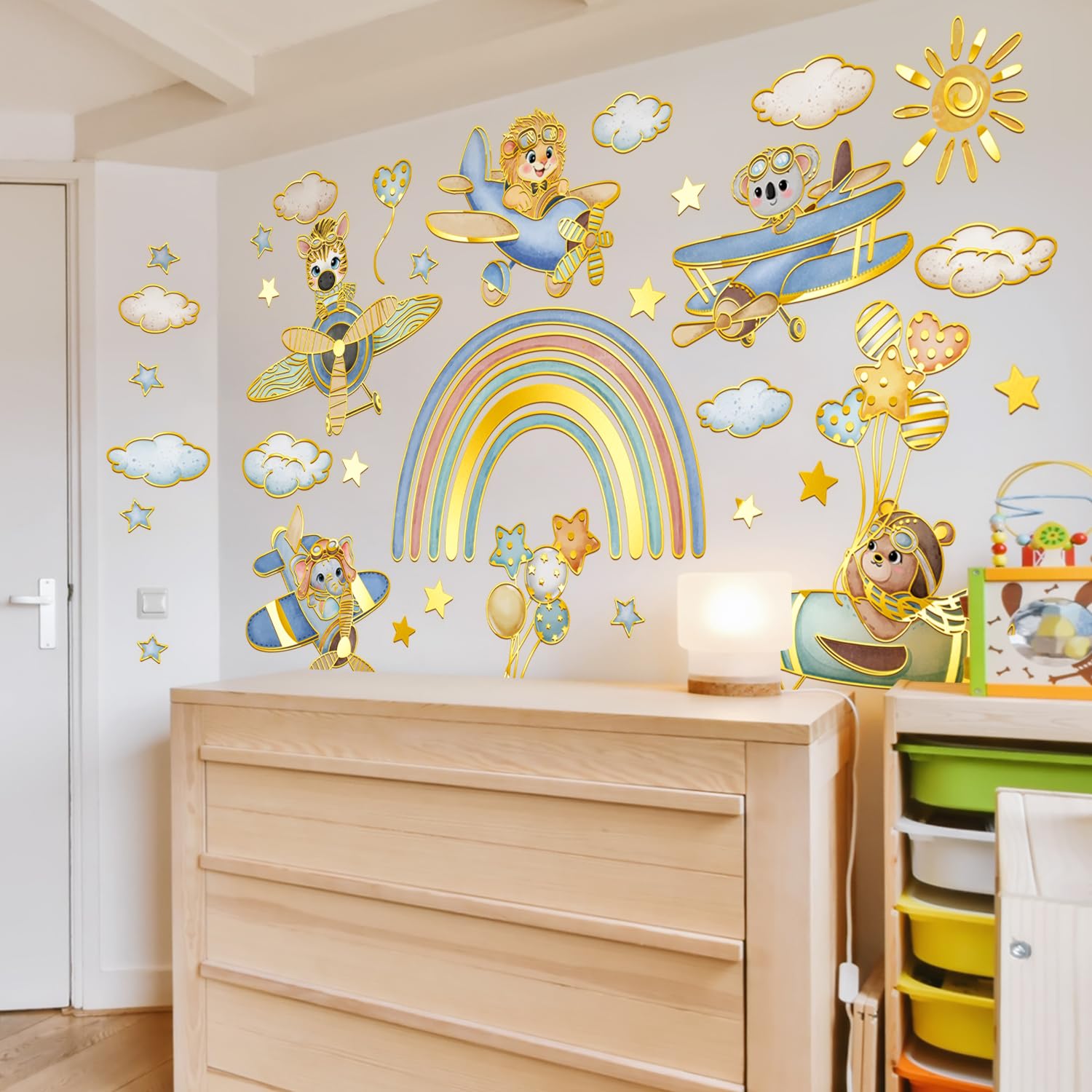 Versatile kids-room decor by Wrdpyrmnis suits bedrooms, nurseries, and classrooms.