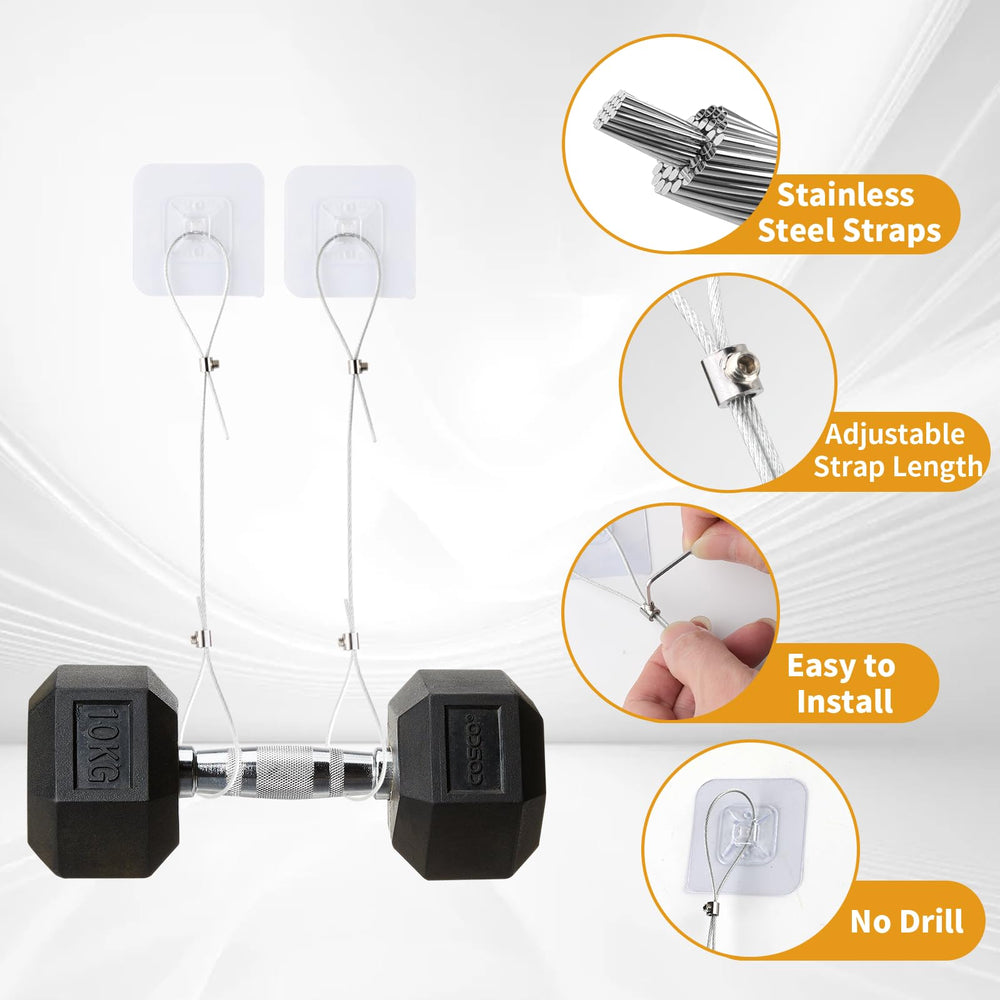 WRICHEAR anti-tip straps install quickly for easy room setup