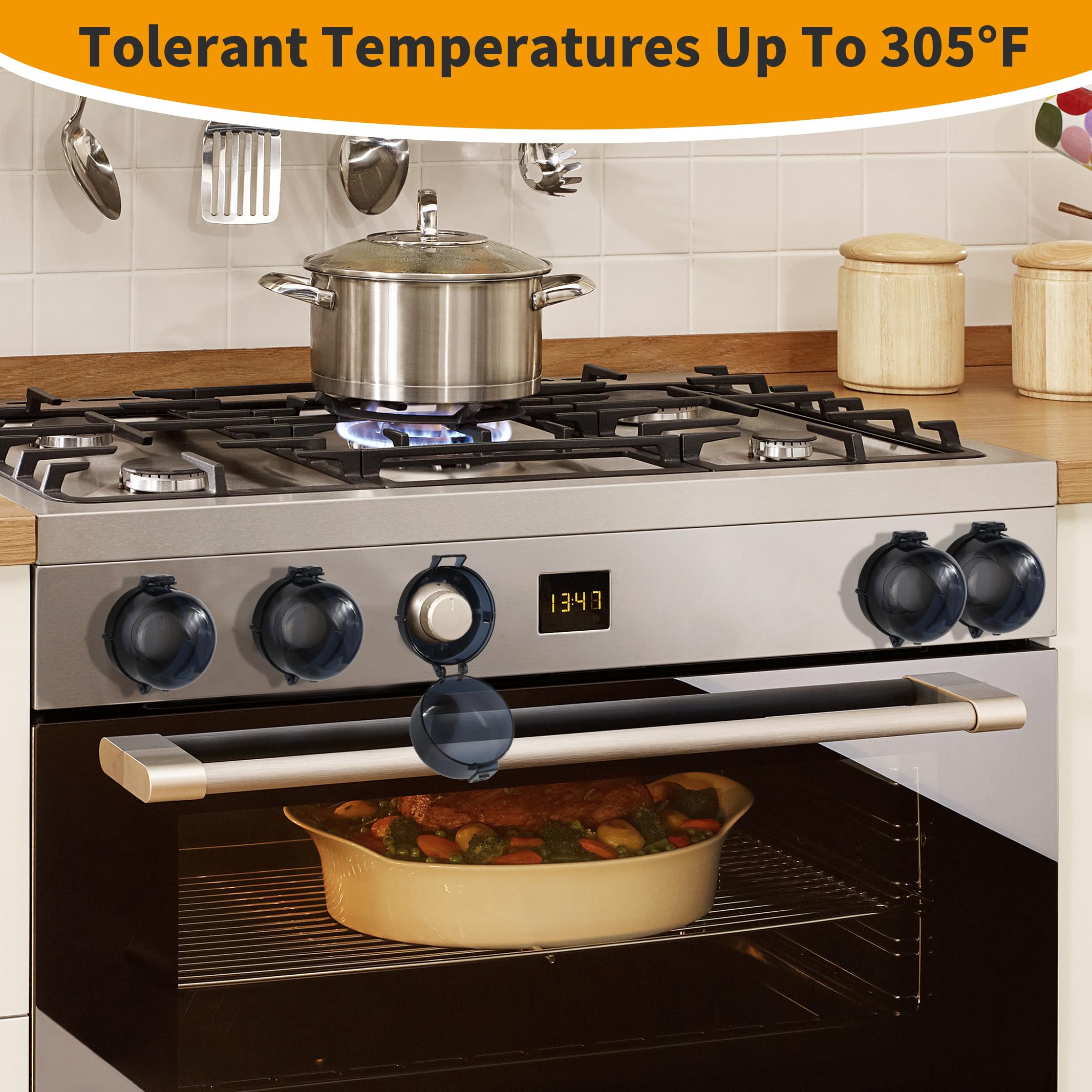 WRICHEAR family kitchen use with knob safety covers