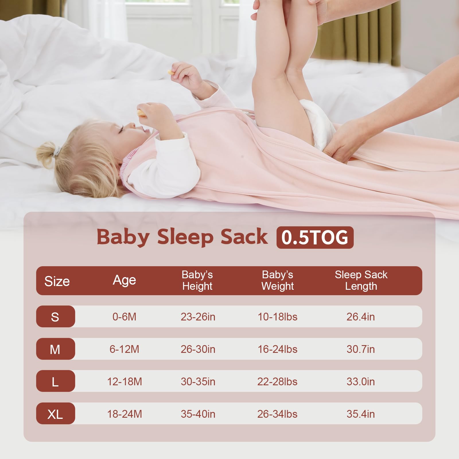 Wrrernsin sleep sack collar cover prevents skin friction during dressing.