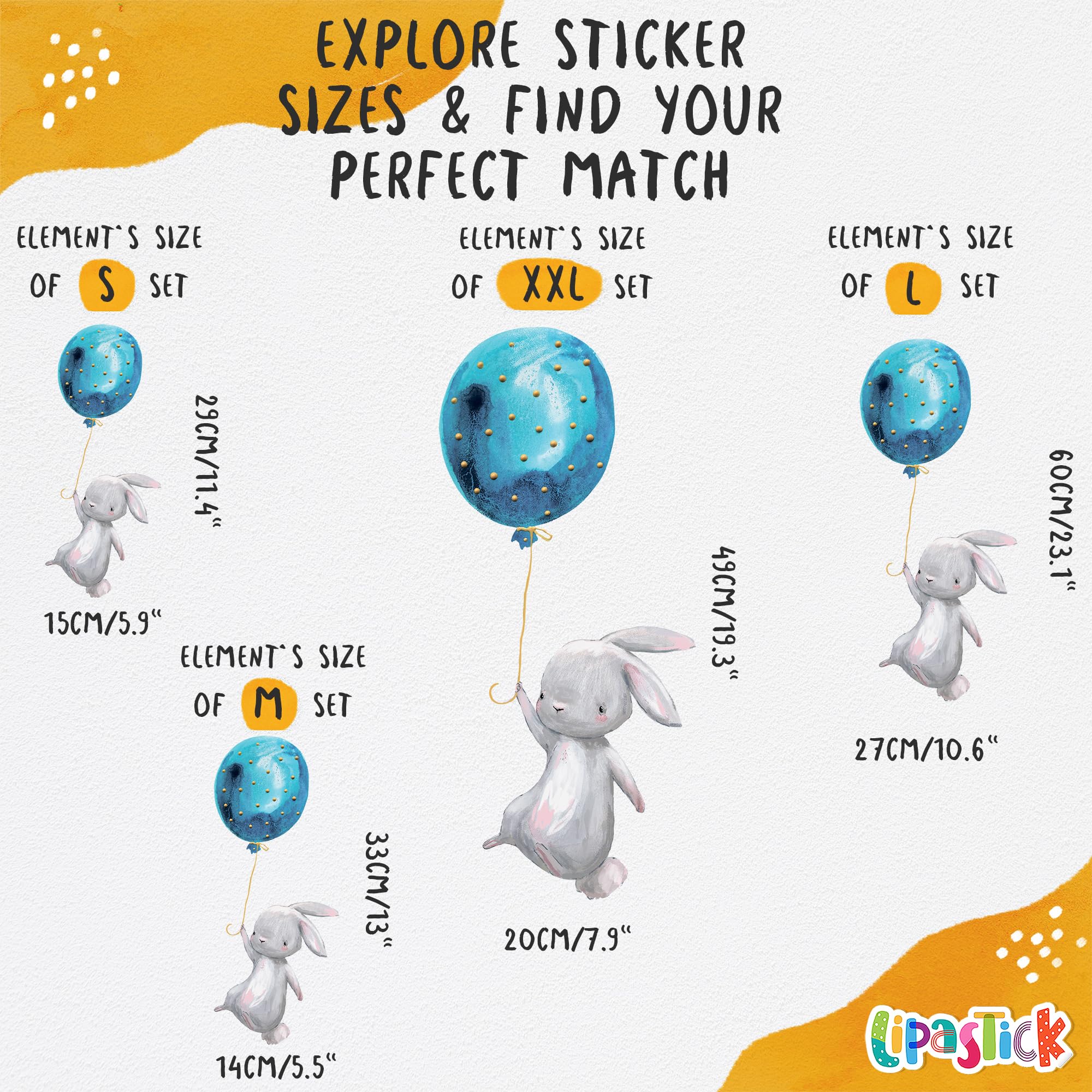 WS Wallpaper Lipastick panda and balloon decal adds playful charm to nurseries.