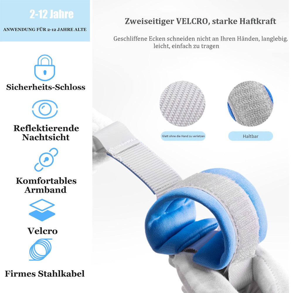 WSZCML Anti-Lost Wrist Link 360-degree swivel connector enables natural movement