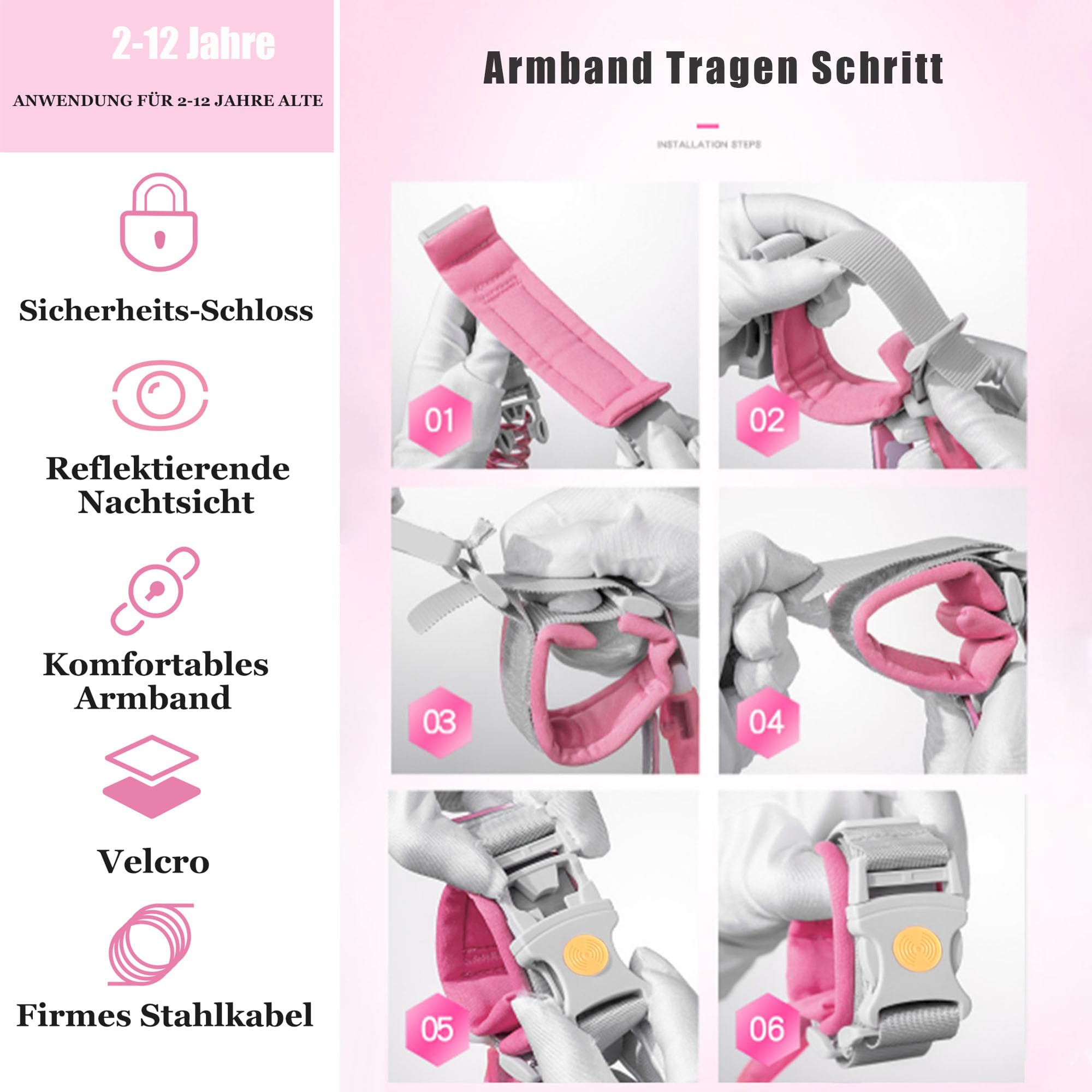 WSZCML attachment works with backpacks and strollers for hands-free supervision.