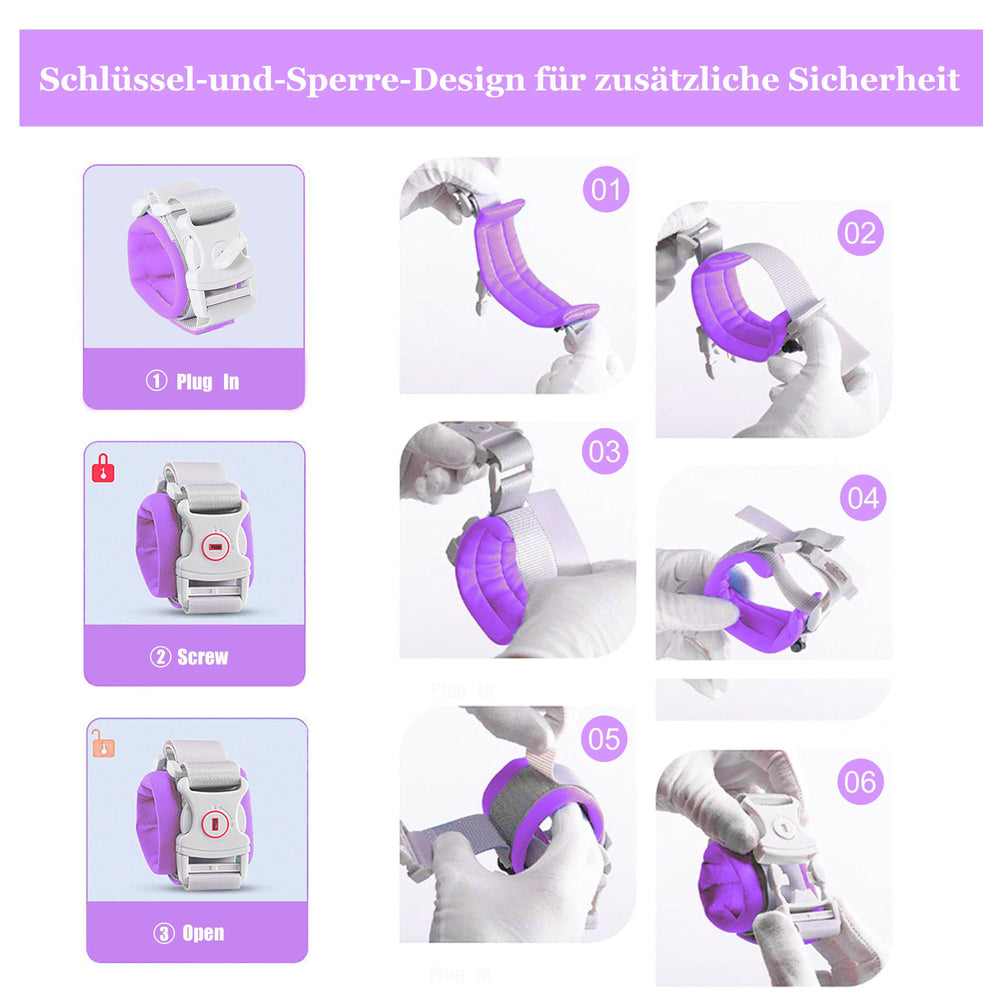 WSZCML soft breathable cotton wristband for comfort