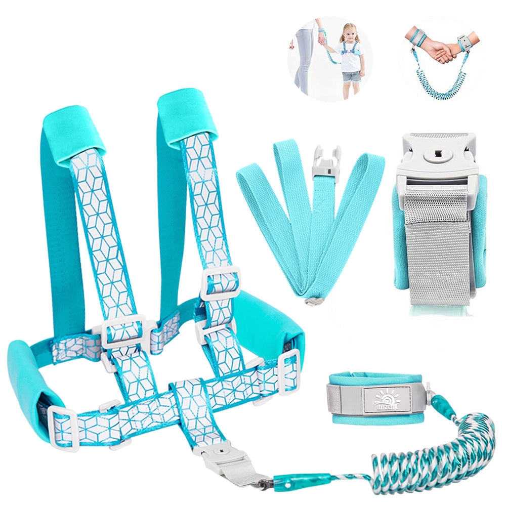 WSZCML Toddler Leash wristband close-up showing soft padding for gentle protection.