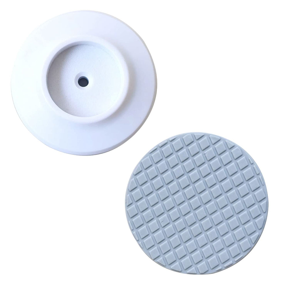 WUBAYI multipurpose wall cup used for shower curtains or gates.