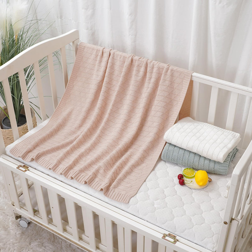 Wugugu 30x40 inch blanket ready for crib, stroller, or couch cuddles.